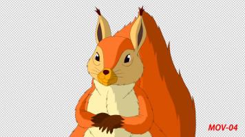 MG卡通动漫卡通松鼠少儿节目动画元素