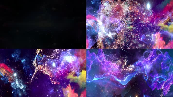 嘉年华音乐会栏目包装开场片头视频背景素材