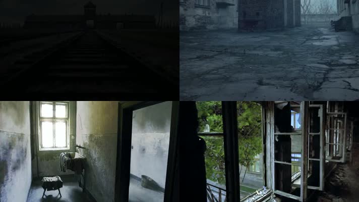 奥斯威辛集中营监狱牢房二战场景回忆