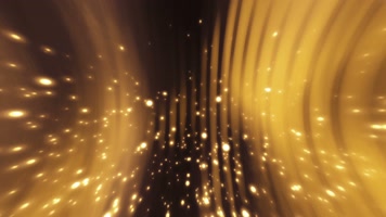 金色粒子光线素材