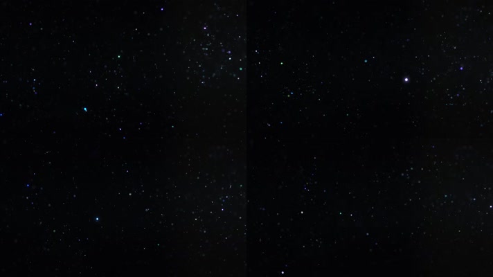 闪烁星光粒子运动背景09