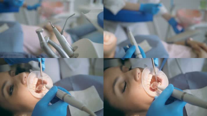 儿童看牙科 儿科牙医 牙科手术 