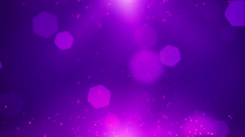 唯美紫色光斑粒子背景循环