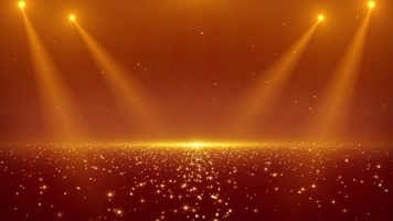 金色灯光颁奖循环