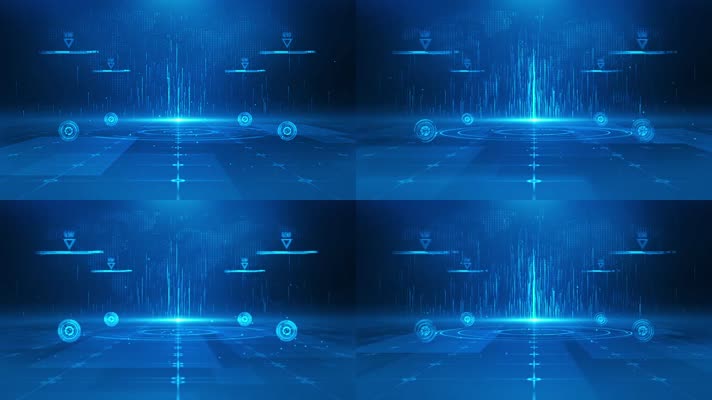 科技包装背景循环