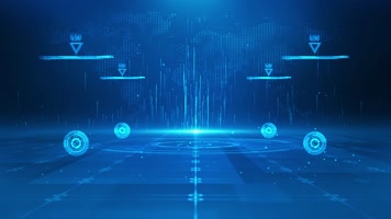 科技包装背景循环