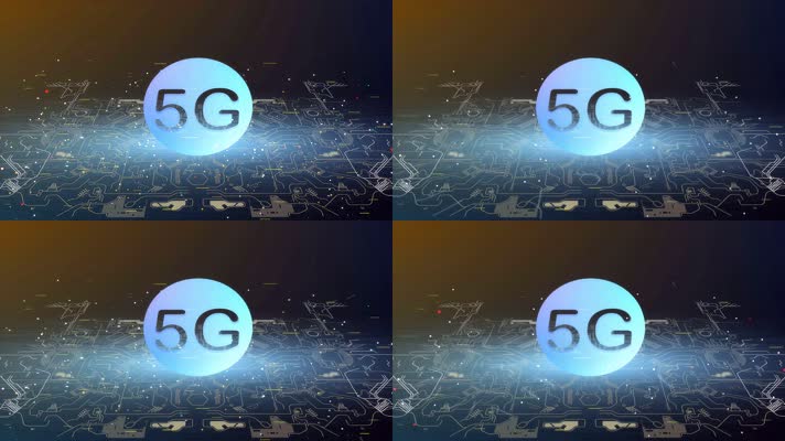 5G时代大数据网络信息高科技UI动态背景