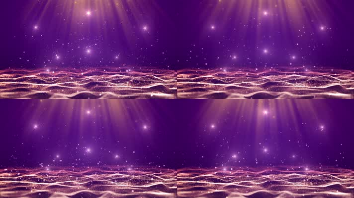 婚礼梦幻粒子背景循环
