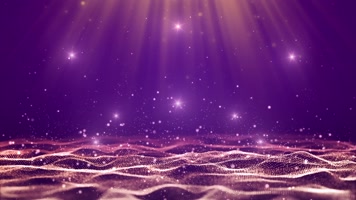 婚礼梦幻粒子背景循环