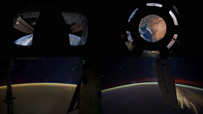 空间站看地球