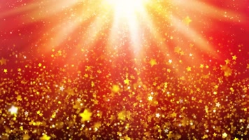 党政颁奖金色五星粒子震撼大气背景