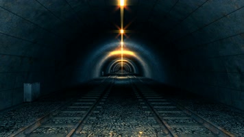 地铁隧道背景视频  地铁隧道背景视频