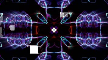 超劲爆光效节奏穿梭几何极品狂野dj灯光秀