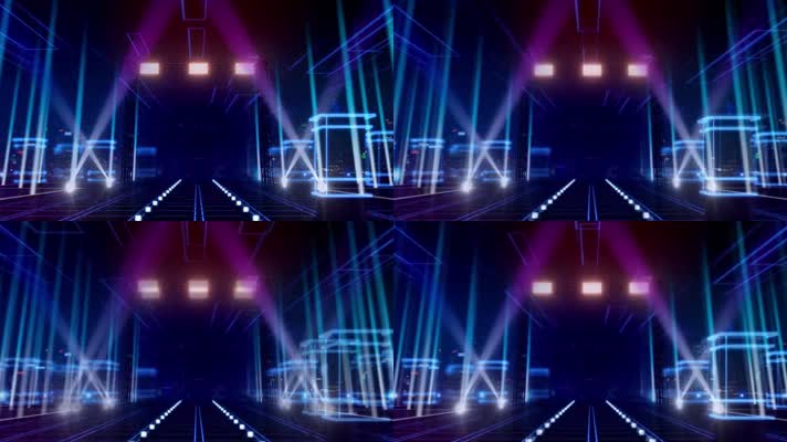 带你去旅行穿梭隧道LED舞台背景