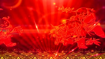 大气震撼开门红歌曲LED视频背景