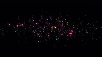 光斑粒子喷射转场 