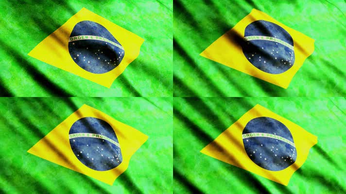 【可循环】巴西国旗