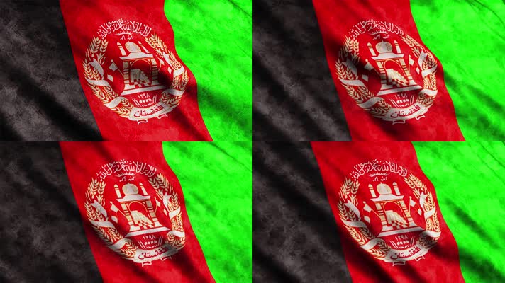 【可循环】4K超清阿富汗国旗