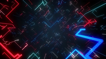 粒子炫光 舞台背景 抽象  