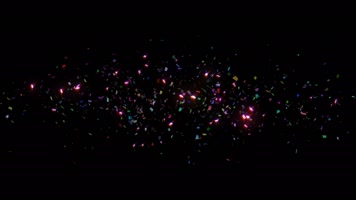 光斑粒子喷射转场  