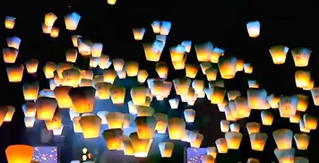 放飞天灯许愿灯孔明灯