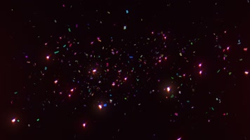 光斑粒子喷射转场 