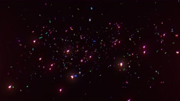 光斑粒子喷射转场 