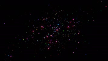 光斑粒子喷射转场 