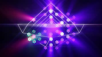 精品炫酷3D灯光秀DJ炫舞酒吧夜场素材