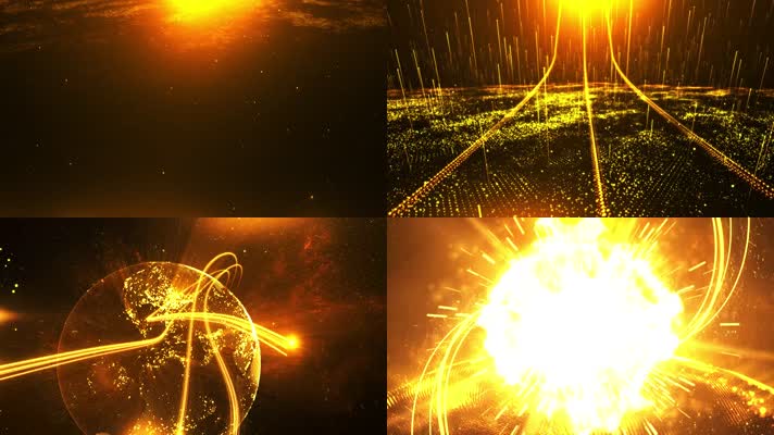 星辰粒子大气片头