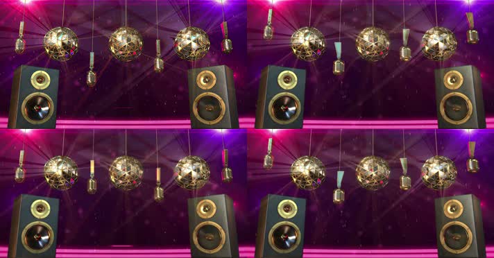 【4K】动感音乐场景VJ视频