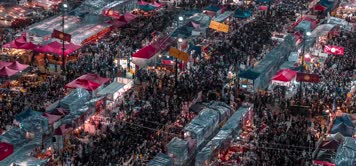 唯美震撼的香港繁华夜景航拍