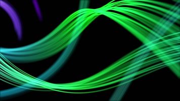 高清梦幻彩色线条螺旋运动动态背景