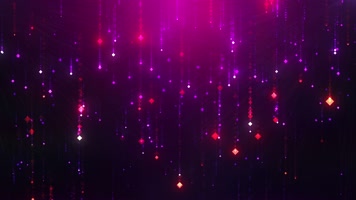 紫色梦幻流星下落