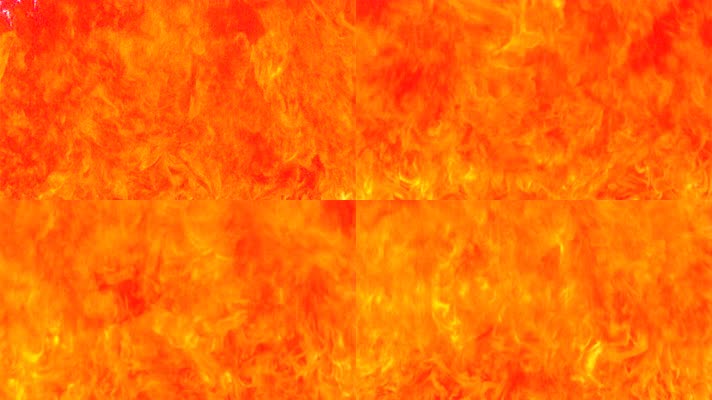 全屏火焰燃烧（带透明通道）