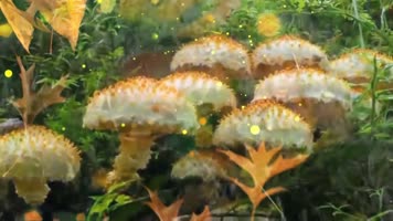 片片枫叶情配乐金秋十月金色粒子