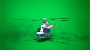 绿屏特效飞机爆炸