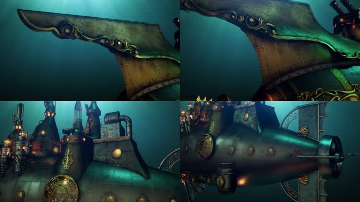 3D海底潜艇