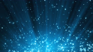 【4K】蓝色粒子光线