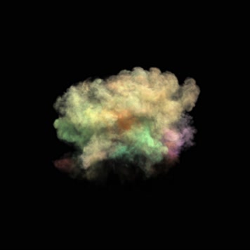 彩色烟雾 弥漫 彩色烟雾转场 