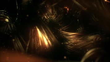 神秘的金色隧道