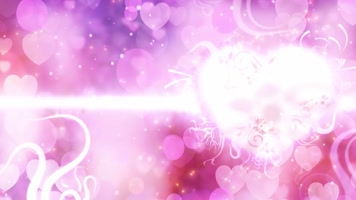 4k唯美心爱心婚礼婚庆视频背景