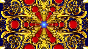 豪华装饰艺术动画背景