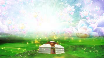 蒙古之花歌曲配乐成品LED舞台背景