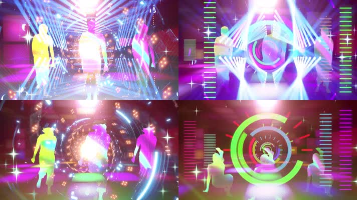 bangbangbang动感舞台背景视频