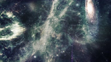 宇宙星系发光的星星