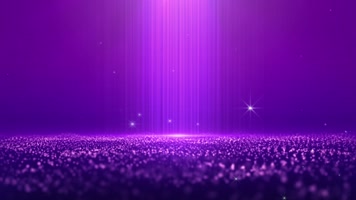 紫色粒子海洋背景循环