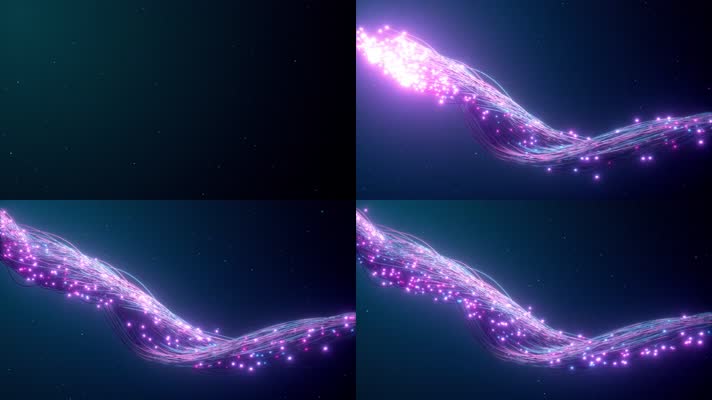 4k粒子光束视频
