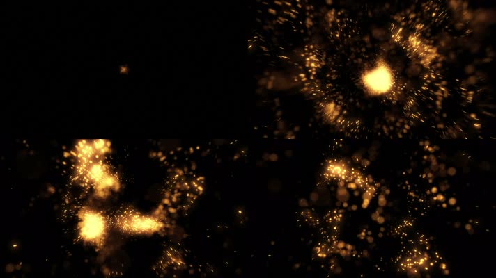 金色粒子爆炸15