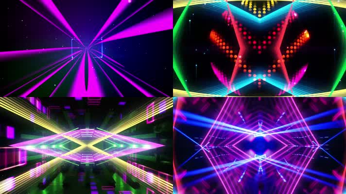 王者荣耀配乐成品动感光线光效舞台背景